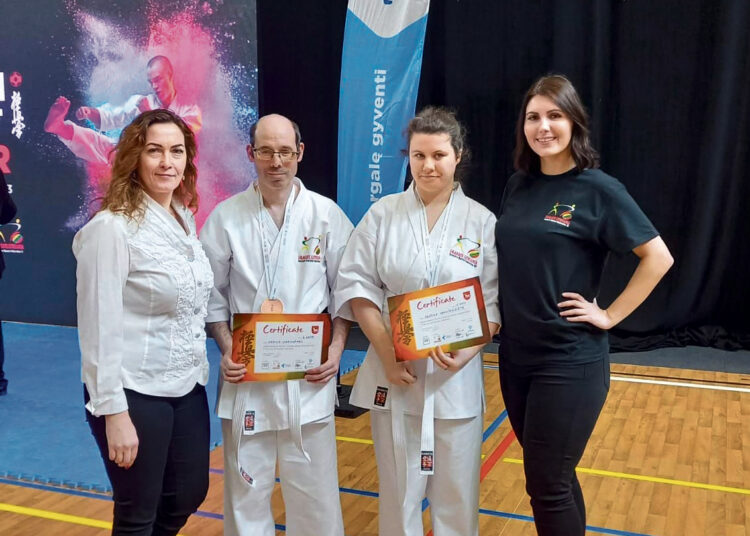 Priėmė iššūkį dalyvauti kyokushin karate varžybose