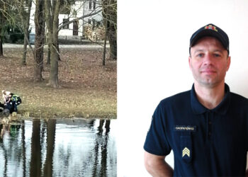 Skendusį vyrą išgelbėjo ugniagesys