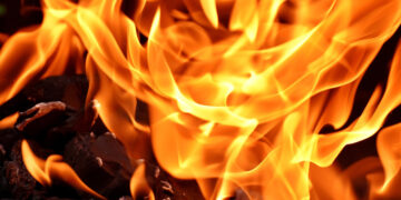 Malkinė užsidegė dėl elektros gedimo