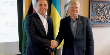 Lietuvos ir Latvijos žemės ūkio ministrai – Radvilų žemėse