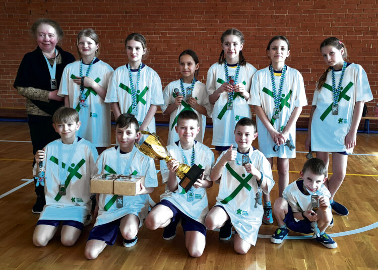 Jaunieji Papilio mokyklos sportininkai – Lietuvoje antri