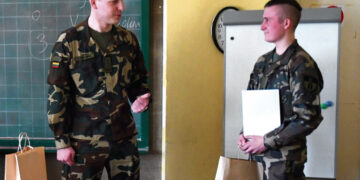 Jaunajam šauliui – padėka