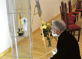 Pagerbtas Manto Kvedaravičiaus – unikalaus Biržų ir pasaulio žmogaus – atminimas