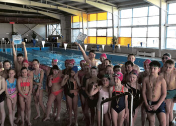 Įvyko vaikų plaukimo varžybos