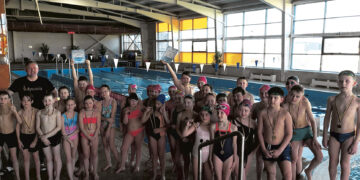 Įvyko vaikų plaukimo varžybos