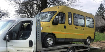 Humanitarinės pagalbos krovinys jau perduotas vežėjui