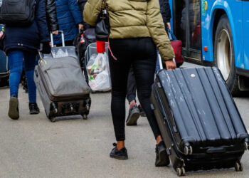 Iš Biržų ukrainiečiai išvykti neskuba