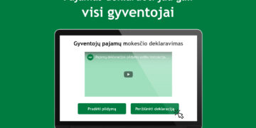 Pajamoms deklaruoti liko dvi savaitės