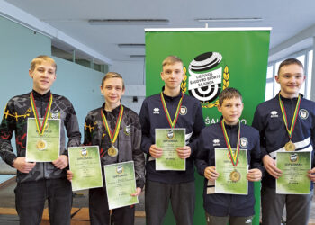 Šalies jaunučių čempionate iškovojo medalius