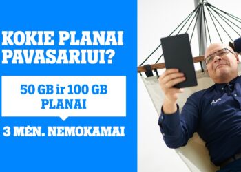 „Tele2“ pavasario pasiūlymas: net tris mėnesius internetu naudokitės nemokamai