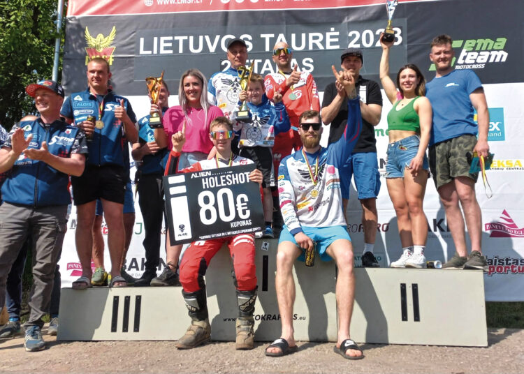 Lietuvos taurės antrasis etapas Panevėžio motokroso trasoje