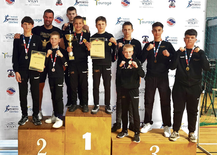 Rajonų jaunučių bokso čempionate – devyni medaliai