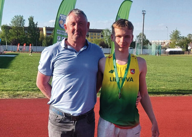 Lengvaatlečiai dalyvavo varžybose Bauskėje