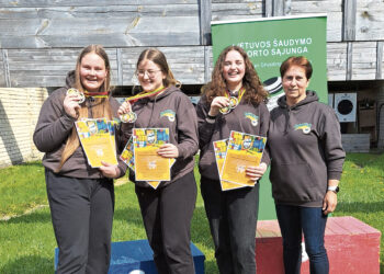 Biržiečių jaunių šaulių komanda – Lietuvos čempionė