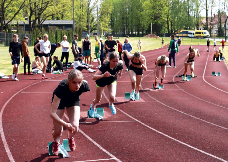 Lengvosios atletikos varžybos Biržuose