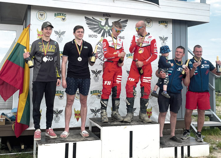 Sėlijos taurės antrasis etapas Biržų motokroso trasoje