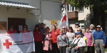 Lietuvos Raudonojo Kryžiaus savanoriai aplankė Biržus