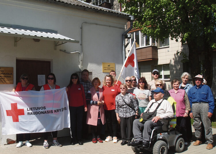 Lietuvos Raudonojo Kryžiaus savanoriai aplankė Biržus