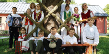 Nuskambėjo tradicinė vaikų folkloro šventė