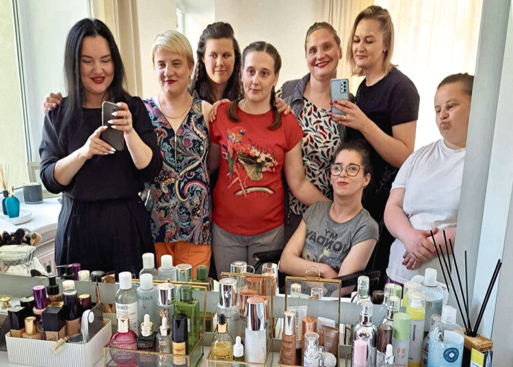 Darydama gera jaučiasi laiminga