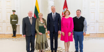 Prezidento padėka biržietei