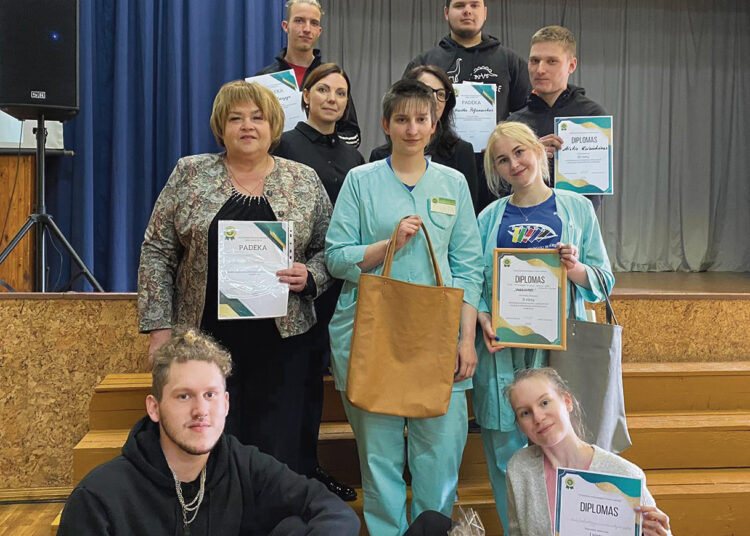 Konkurse – prizinės vietos