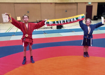 Sambo turnyre Vokietijoje iškovojo medalius