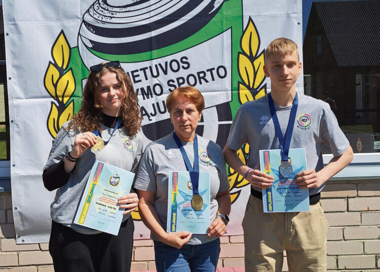 Trys Lietuvos čempionatai – dešimt medalių