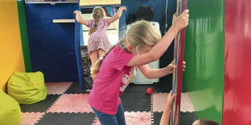 Žaidimų kambarys atvažiuos pas vaikus į kiemą