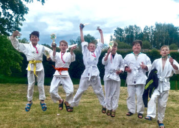 Dziudo turnyras po atviru dangumi