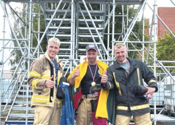 Tarp stipriausių ugniagesių – ir biržiečiai