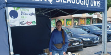 Atsiskaitymas banko kortele prekyvietėse vis dar retenybė