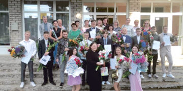 Išleistuvių šventė Vabalninko Balio Sruogos gimnazijoje