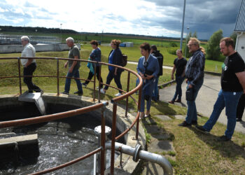 Politikai turėjo progą pamatyti nutekamojo vandens valymo įrenginius