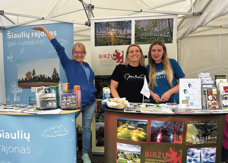 Biržų kraštas pristatytas Klaipėdoje vykusioje jūros šventėje