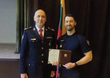 Biržiečiui – „Ugniagesio gelbėtojo žvaigždė“