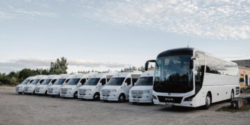 Biržų autobusų parkas išlaiko tarpmiestinius maršrutus