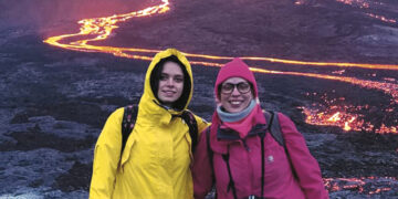 Ugnikalnio veržimasis – geriausias gyvas šou