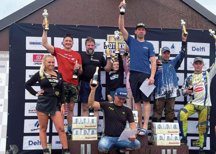 Taikosi į prizininkus Estijos čempionate