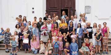 Šeimos džiaugėsi bendryste