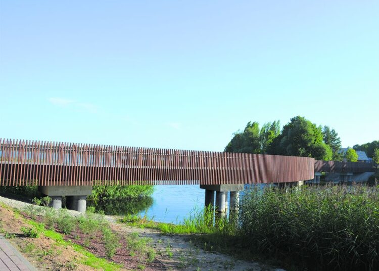 Naujasis tiltas bus atvertas penktadienį