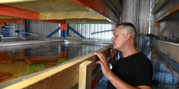 Buvusioje mokykloje – australiškos kilmės akvakultūra