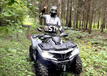 Proga išmėginti važiavimą keturračiu, bagiu ar motociklu