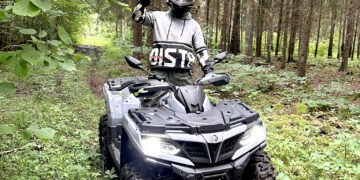 Proga išmėginti važiavimą keturračiu, bagiu ar motociklu