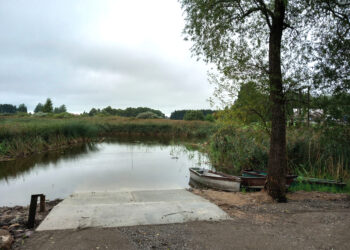 Valčių įleidimo vietos – finišo tiesiojoje