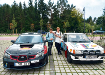 Ralio aplink Lietuvą dalyviai stabtelėjo Biržuose