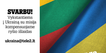 „Tele2“ tęsia paramą Ukrainai: vykstantys į šią šalį su misija gali pasinaudoti kompensacija ryšio paslaugoms