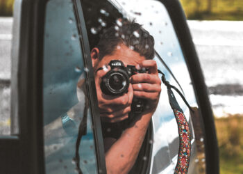 Fotografijai įkvėpė senas motociklas