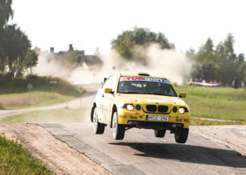 Ralio čempionate Biržų ASK ekipažas užėmė antrąją vietą