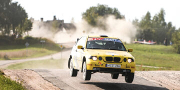 Ralio čempionate Biržų ASK ekipažas užėmė antrąją vietą